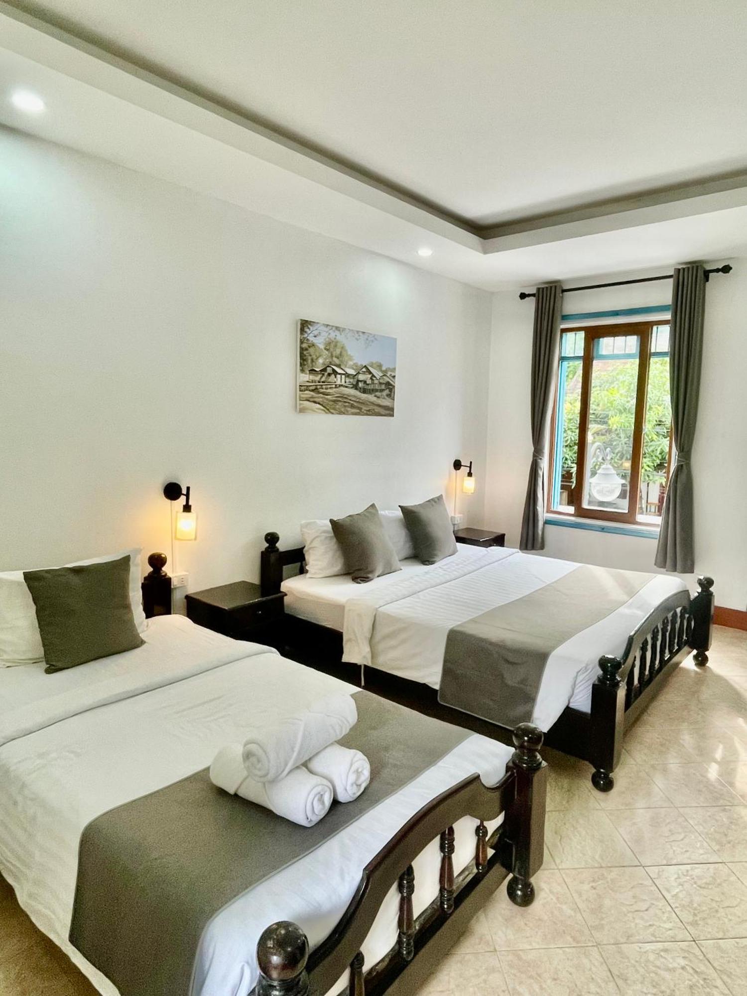 לואנג פרבאנג Villa Merry Lao Ban Aphay מראה חיצוני תמונה